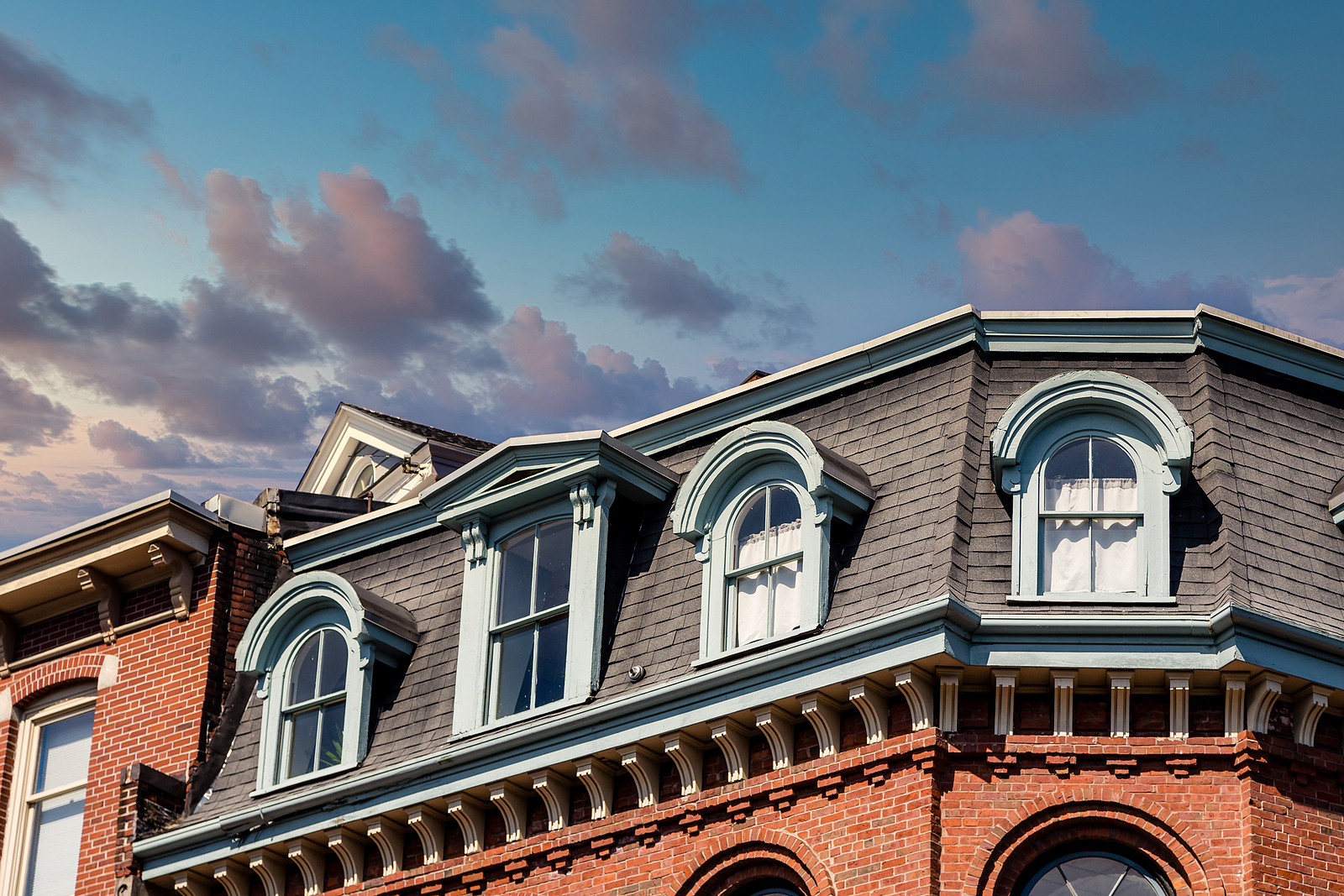 Architectural Influences in DC Row Homes Federal French and More